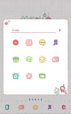 Tobi(santa)Dodol Theme android App screenshot 1